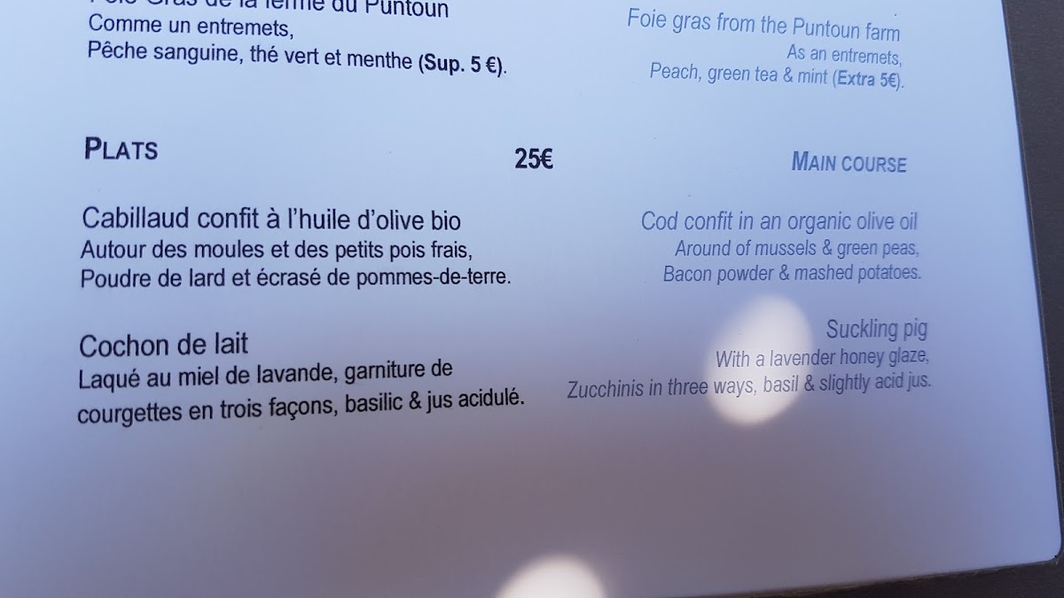 Menu Le Sanglier Paresseux-5